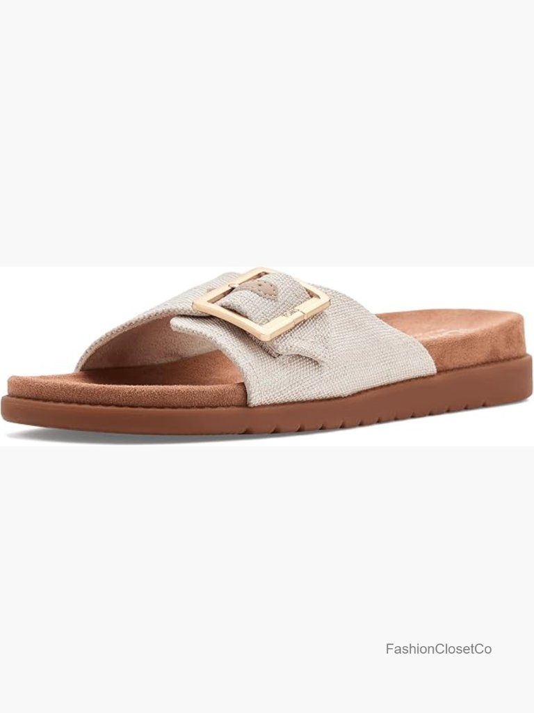 Toms Marin Slide Women's Slide Sandals Adjustable Buckle Nylon